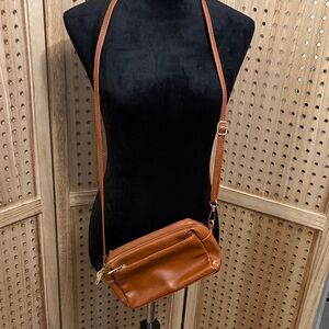 Stylish Brown Crossbody Bag